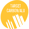Carbon/Alu Target Shafts